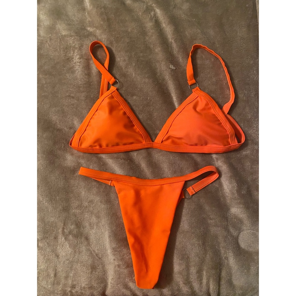 Orange bikini